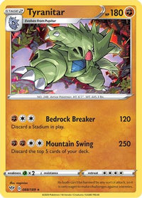 Tyranitar (88/189) - SWSH03 Darkness Ablaze Holofoil