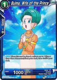 Bulma, Wife of the Prince (BT11-055) [Vermilion Bloodline] - POKÉ JEUX