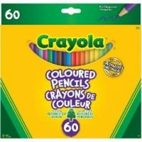 CRAYOLA - 60 COLOURED PENCILS (Special Order)