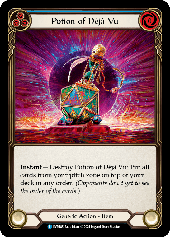 Potion of Deja Vu [EVR185] (Everfest) 1st Edition Normal - POKÉ JEUX