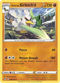Galarian Sirfetch'd (Cracked Ice holo) (98/189) - Deck Exclusives Holofoil