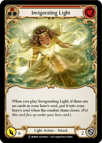 Invigorating Light (Red) [U-MON066] (Monarch Unlimited) Unlimited Normal - POKÉ JEUX