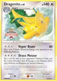 Dragonite (2/146) (Championnat national) [Diamond &amp; Pearl : Legends Awakened] 