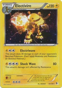 Electivire (Cosmos Holo) (54/149) - Blister Exclusives Holofoil