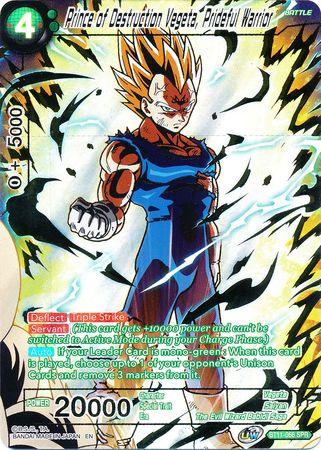 Prince of Destruction Vegeta, Prideful Warrior (SPR) (BT11-066) [Vermilion Bloodline 2nd Edition] - POKÉ JEUX