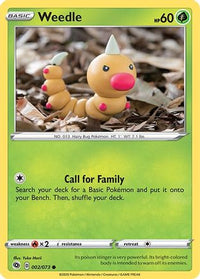 Weedle (2/73)  - Champions Path