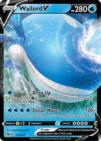 Wailord V (13/73) - Champions Path Holofoil