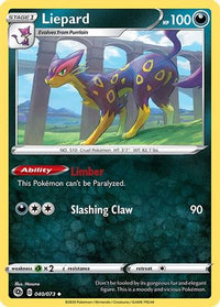 Liepard (040/073) [Épée et bouclier : la voie du champion] 