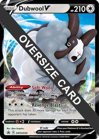 Dubwool V (SWSH049) (carte Jumbo) [Épée et Bouclier : Black Star Promos] 