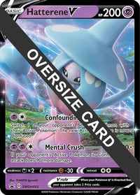 Hatterene V (SWSH055) - Jumbo Cards Holofoil