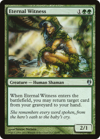 Eternal Witness [Duel Decks: Izzet vs. Golgari]