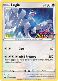 Lugia SWSH069 (Prerelease) [Staff] (SWSH069) - SWSH Sword & Shield Promo Cards Holofoil