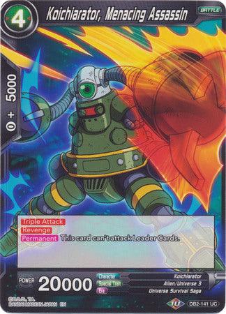 Koichiarator, Menacing Assassin (DB2-141) [Divine Multiverse] - POKÉ JEUX