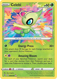 Celebi (9/185)  - SWSH04 Vivid Voltage Holofoil