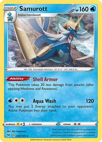 Samurott (35/185) - SWSH04 Vivid Voltage