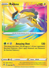 Raikou (50/185)  - SWSH04 Vivid Voltage Holofoil