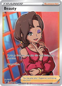 Beauty (Full Art) (181/185)  - SWSH04 Vivid Voltage Holofoil