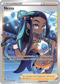 Nessa (Full Art) (183/185)  - SWSH04 Vivid Voltage Holofoil