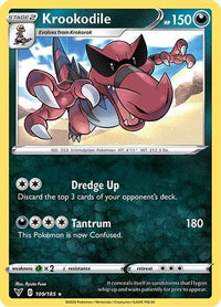 Krookodile (109/185)  - SWSH04 Vivid Voltage