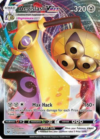 Aegislash VMAX (127/185)  - SWSH04 Vivid Voltage Holofoil