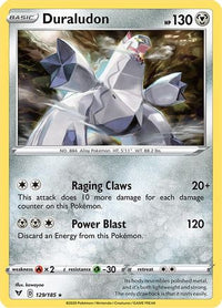 Duraludon (129/185)  - SWSH04 Vivid Voltage Holofoil
