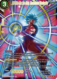 SSB Kaio-Ken Son Goku, Concentrated Destruction (Gold Stamped) (DB2-001) [Mythic Booster] - POKÉ JEUX