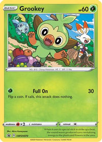 Grookey (SWSH070/307)  - SWSH Sword & Shield Promo Cards Holofoil