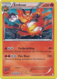 Emboar (Cosmos Holo) (26/149) - Blister Exclusives Holofoil