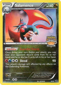 Salamence (Regional Championships) [Staff] (8/20)  - League & Championship Cards Reverse Holofoil