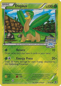 Tropius (National Championships) (5/101) - League & Championship Cards Reverse Holofoil