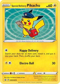 Livraison spéciale Pikachu (SWSH074) [Épée et bouclier : Black Star Promos] 