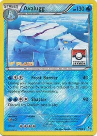 Avalugg (Pokemon League) [1st Place] (31/106) - League & Championship Cards Reverse Holofoil
