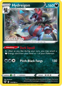 Hydreigon [Thank You] (110/189)  - Miscellaneous Cards & Products Reverse Holofoil