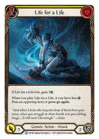 Life for a Life (Yellow) [1HP369] (History Pack 1) - POKÉ JEUX