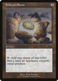 Fellwar Stone (SLD-708) - Secret Lair Drop Etched Foil