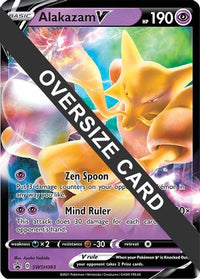 Alakazam V (SWSH083) (carte Jumbo) [Épée et Bouclier : Black Star Promos] 