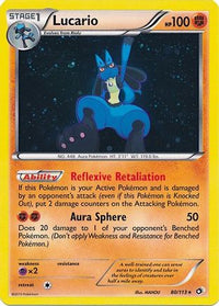 Lucario (Cosmos Holo) (80/113) - Miscellaneous Cards & Products Holofoil