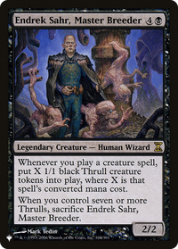 Endrek Sahr, Master Breeder [The List]