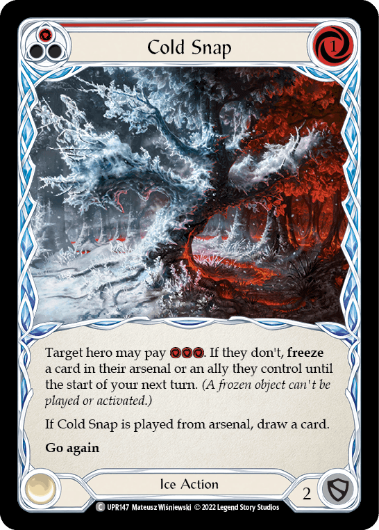 Cold Snap (Red) [UPR147] (Uprising) Rainbow Foil - POKÉ JEUX