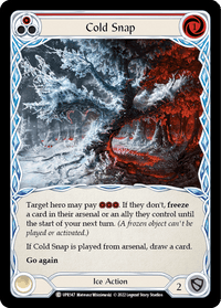 Cold Snap (Red) [UPR147] (Uprising) Rainbow Foil - POKÉ JEUX