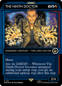 The Ninth Doctor (Showcase) (Surge Foil) [Doctor Who]