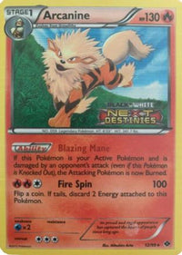 Arcanine (Prerelease) (12/99) - Black and White Promos Holofoil