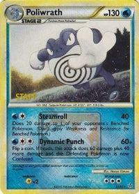 Poliwrath (League Promo) [Staff] (21/95)  - League & Championship Cards Reverse Holofoil