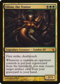 Glissa, the Traitor (Mirrodin Besieged) (OVER-096) - Oversize Cards