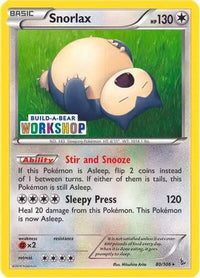 Snorlax (Build-a-Bear Workshop Exclusive) (80/106) - Miscellaneous Cards & Products