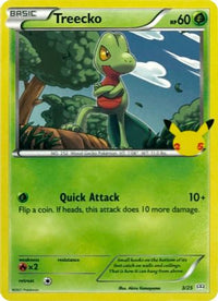 Treecko (3/25) - McDonalds 25th Anniversary Promos