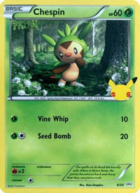 Chespin (6/25) [25e anniversaire de McDonald's] 