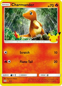 Charmander (9/25) - McDonalds 25th Anniversary Promos