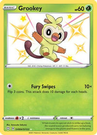 Grookey (SV004/122)  - Shining Fates Shiny Vault Holofoil