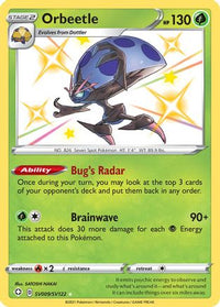 Orbeetle (SV009/122)  - Shining Fates Shiny Vault Holofoil